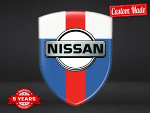 Nissan Badge Résine Édition Premium Dômes Supérieurs Élégants